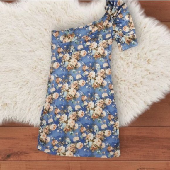 🦋 2 for $20 - Vintage Puff Sleeve Side Sleeve Floral Dress- S - Picture 10 of 12